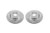Power Stop 06-07 Subaru B9 Tribeca Front Evolution Drilled & Slotted Rotors - Pair