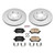 Power Stop 2007 Chevrolet Cobalt Front Z17 Evolution Geomet Coated Brake Kit