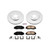 Power Stop 98-02 Honda Accord Front Z17 Evolution Geomet Coated Brake Kit