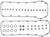 MAHLE Original Ford Thunderbird 05-02 Valve Cover Set