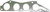 MAHLE Original Mitsubishi Eclipse 12-06 Exhaust Manifold Set