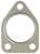 MAHLE Original Plymouth Laser 93 Exhaust Outlet Flange