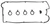 MAHLE Original Eagle Talon 98-93 Valve Cover Set