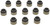MAHLE Original Chevrolet Tracker 04-99 Eng Valve Steam Seat Set