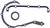 MAHLE Original Ford Bronco 67-66 Timing Cover Set
