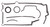 MAHLE Original Toyota 4Runner 95-88 Timing Cover Set