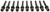 MAHLE Original Audi 4000 83-82 Cylinder Head Bolts