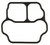 MAHLE Original Chevrolet Prizm 02-98 Throttle Body Injection Gasket