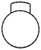 MAHLE Original Ford Explorer 03-01 Throttle Body Gasket