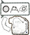 MAHLE Original BMW 530I 95-94 Lower Engine Gasket Set