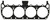 MAHLE Original Bristol 411 74-69 Cylinder Head Gasket
