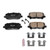 Power Stop 07-13 Acura MDX Rear Z23 Evolution Sport Brake Pads w/Hardware