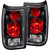 ANZO 1986-1993 Mazda B2000 Taillights Black