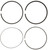 Mahle Rings Ford Trk 6.0L 363 CID Powerstroke Turbo Diesel 2003-2004 Moly Ring Set