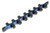 Wilmar W32004 Performance Tool 1/2-Inch Drive Aluminum Socket Rail