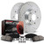 POWERSTOP K4603 1 CLICK BRAKE KIT W/HDW