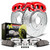 Power Stop 2006 BMW 325xi Rear Z26 Street Warrior Brake Kit w/Calipers