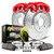 Power Stop 95-05 Chrysler Sebring Rear Z26 Street Warrior Brake Kit w/Calipers