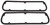Edelbrock EDL7560 SBF VALVE COVER GASKET