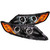 ANZO 2011-2013 Kia Optima Projector Headlights w/ Halo Black (CCFL)