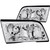 ANZO 1994-2000 Mercedes Benz C Class W202 Crystal Headlights Chrome