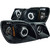 ANZO 1998-2007 Lexus Lx470 Projector Headlights w/ Halo Black (CCFL)