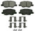 WAGNER BRAKE ZD1679 CERAMIC BRAKE PADS