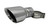 Corsa Single Universal 3.0in Inlet / 4.5in Outlet Polished Pro-Series Tip Kit