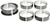 Clevite Nissan 4 2389cc 1989-95 Main Bearing Set