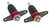 BMR 16-17 6th Gen Camaro Motor Mount Kit (Polyurethane) - Black Anodized