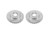 Power Stop 16-17 Mercedes-Benz GLE300d Front Evolution Drilled & Slotted Rotors - Pair