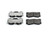 Power Stop 15-19 Ford Mustang Front Z26 Extreme Street Brake Pads w/Hardware