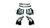 Corsa 2016 Cadillac CTS V 6.2L V8 2.75in Black Xtreme Axle-Back Exhaust