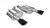 Corsa 11-14 Ford Mustang GT/Boss 302 5.0L V8 Black Sport Axle-Back Exhaust