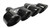 Corsa 15-15 Chevrolet Corvette 6.2L V8 Quad 45in Polished Black Pro-Series Tip Kit