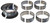 Clevite Chevrolet V8 496 2001-07 Main Bearing Set
