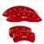 MGP CALIPER 11221SMGPR SET OF 4 CALIPER COVERS  ENGRAVED F