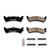 Power Stop 01-03 Ford Explorer Sport Rear Z23 Evolution Sport Brake Pads w/Hardware
