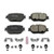 Power Stop 14-15 Lexus IS250 Front Z23 Evolution Sport Brake Pads w/Hardware