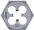Century Drill & Tool CDT96302 Century Drill and Tool 96302 Hexagon Pipe Die, 1/4-18 NPT