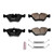 Power Stop 89-91 Audi 200 Front Z23 Evolution Sport Brake Pads w/Hardware