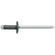Disco Automotive Hardware Black Finish Alum. Steel Pop Rivets