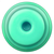 Disco Automotive Hardware Turquoise Nylon Door Trim Panel Ret.