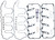 MAHLE Original Chevrolet Express 2500 07-06 Valve Cover Set