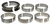 Clevite Dodge Truck V10 488 1994-01 Main Bearing Set