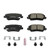 Power Stop 13-18 Cadillac ATS Rear Z23 Evolution Sport Brake Pads w/Hardware