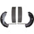WAGNER BRAKE Z855 BONDED BRAKE SHOE