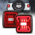 ANZO 311295 TAIL LIGHT WRANGLER JL RED 18-19
