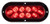 OPTRONICS STL78RK LED OVAL TAIL LIGHT FLANGE MT