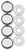 CRUISER 82630 FASTENER CAPS  CHROME